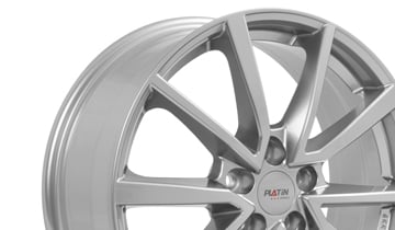 PLATIN P 95 metall silber